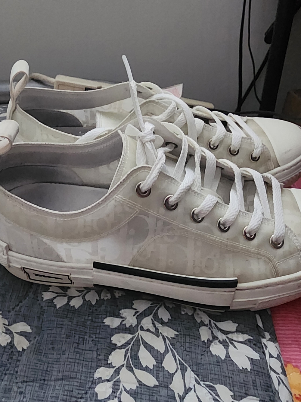 Dior B23 Low-Top 'Dior Oblique' Sneakers